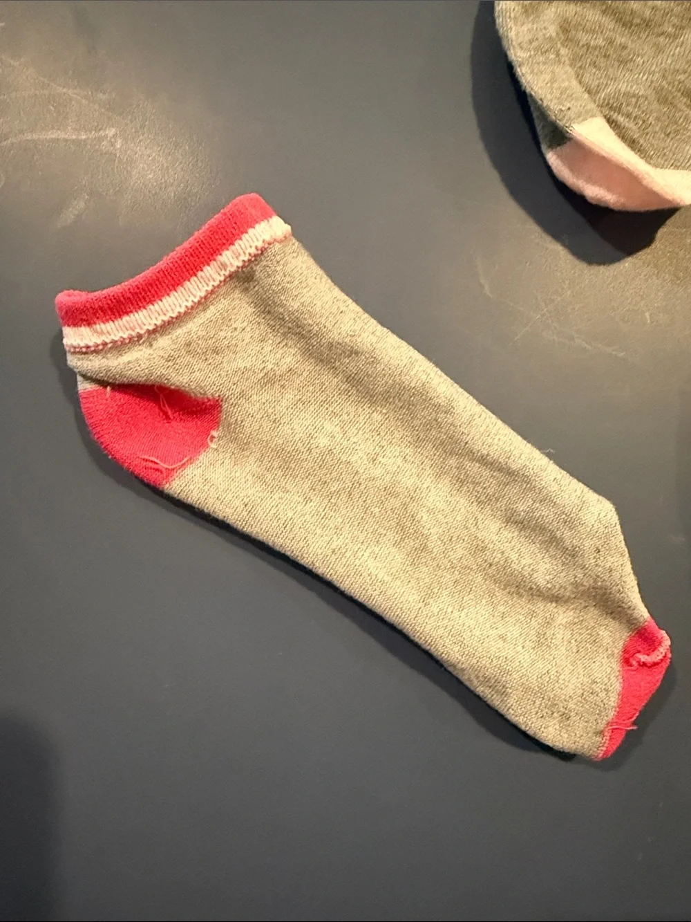 Assorted girls Low-Cut Sock Pack - Pink, Gray, Blue, Black. Never worn